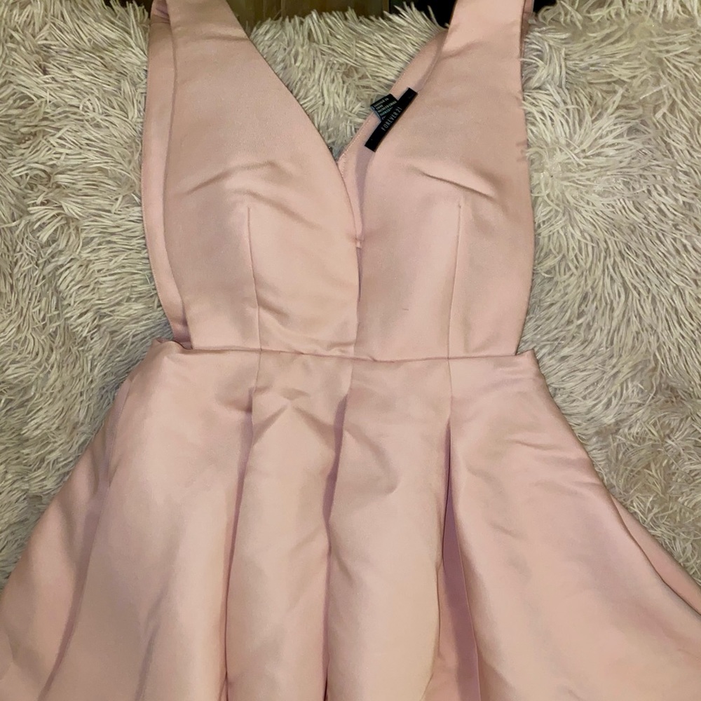 Light pink floral dress